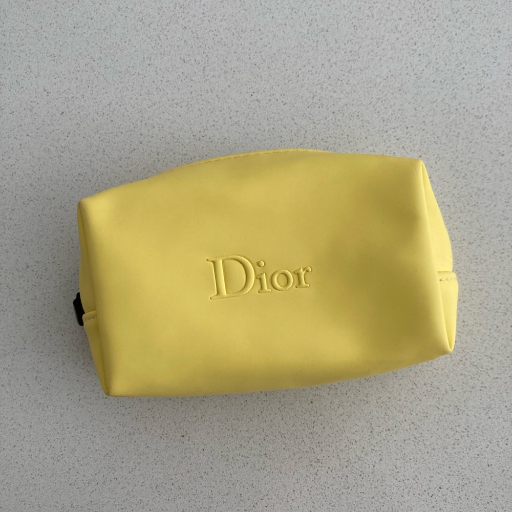 Dior yellow mini bag